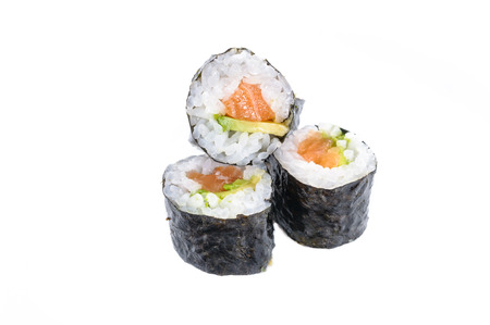 Fresh Sushi traditional japanese foodの写真素材