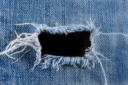 Blue denim of jeans texture with space for textの写真素材