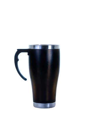 Mug isolated on white background with clipping pathの写真素材