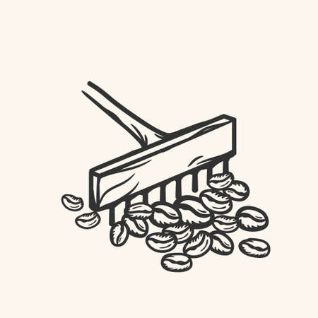 coffee design vector object illustrationのイラスト素材