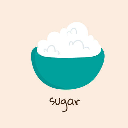 sugar design vector object illustrationのイラスト素材