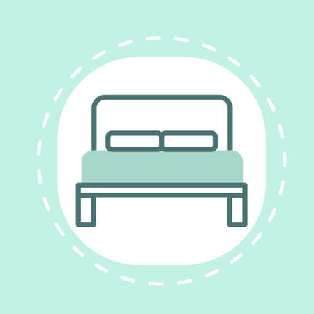 bad design vector illustration medical info badgesのイラスト素材