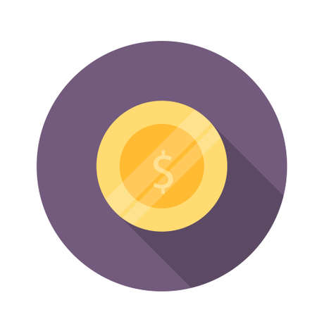 coin badge and icon design vector objects illustrationsのイラスト素材