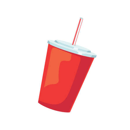 soda design vector flat objectsのイラスト素材