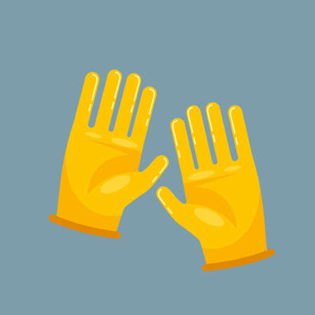 gloves design vector illustration object medical objects protection body human and equipment protection corona virusのイラスト素材