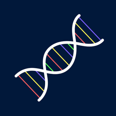 molecule dna design vector objects illustration science elements and laboratory objects