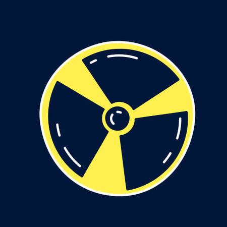 atomic design vector objects illustration science elements and laboratory objectsのイラスト素材