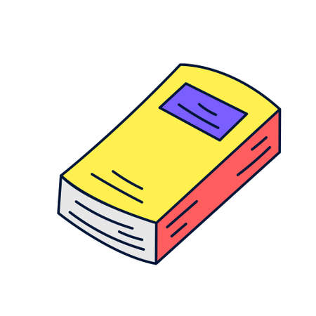 book design vector objects illustration science elements and laboratory objectsのイラスト素材