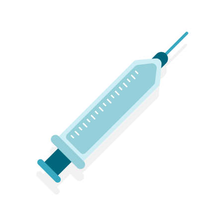 inject design vector objects illustration science elements and laboratory objectsのイラスト素材