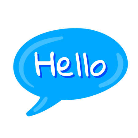 social media slang bubbles design vectorのイラスト素材