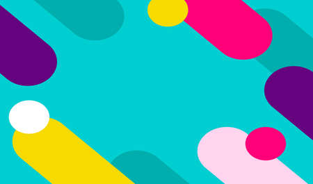 abstract colorful with pastel color background design vectorのイラスト素材