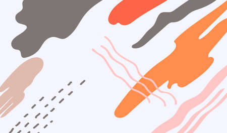abstract art background with organic color