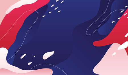 abstract art background with organic color can be used for decorative pictures of the wallのイラスト素材