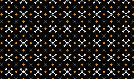 happy halloween banner or party invitation background. vector illustration ideal for banner, web, header, cover, billboard ,brochure, social media, landing pageのイラスト素材