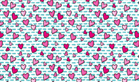 flat heart design background paper art style can be used in cover design, book design, poster, cd...