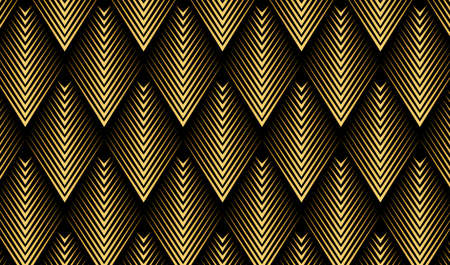 luxury golden art background design vectorのイラスト素材