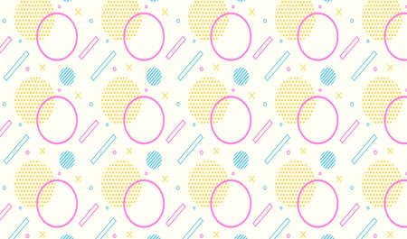 minimal geometric background. simple shapes with trendy gradients. Eps10 vector