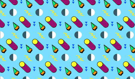 minimal geometric background. simple shapes with trendy gradients. Eps10 vector