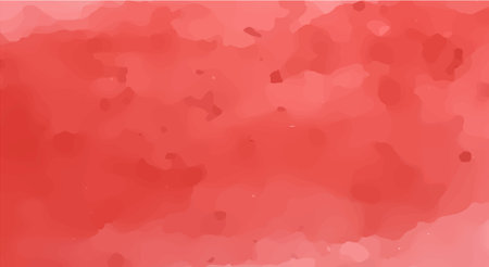 Hand painted watercolor red, abstract watercolor background, vector illustrationのイラスト素材