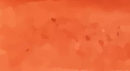 Hand painted watercolor orange, abstract watercolor background, vector illustrationのイラスト素材