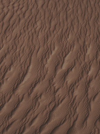 Aerial view of natural sand shape pattern texture dry landscape in Valley of the moon Valle de la luna near San Pedro de Atacama desert Northern Chile, South Americaの写真素材