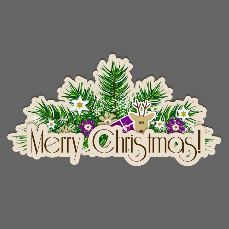 Merry Christmas Backgroundのイラスト素材