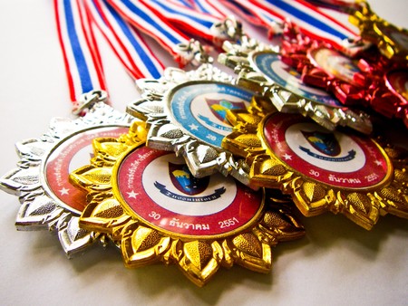 Medal schoolの写真素材