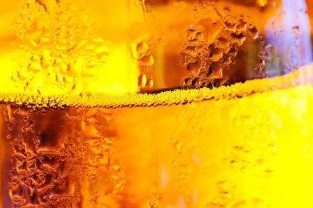 Water drop Condensation on the glassの写真素材