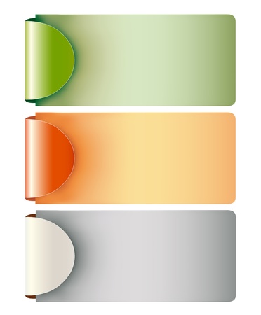 Text label elementのイラスト素材