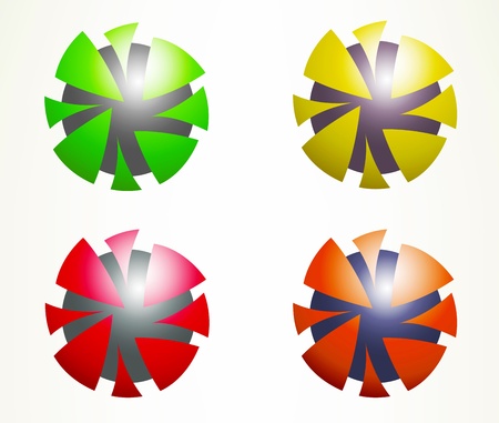 Icons set vector backgroundのイラスト素材