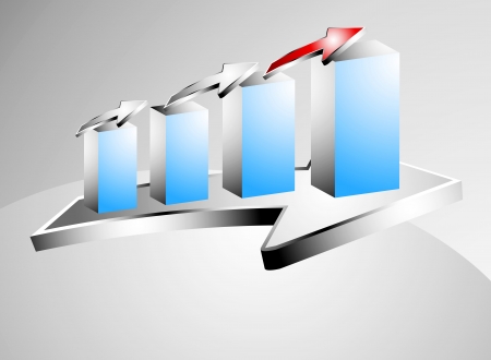 Target red arrows concept business backgroundのイラスト素材