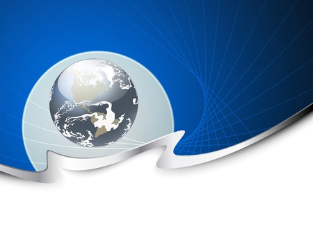 Business global vector abstract backgroundのイラスト素材