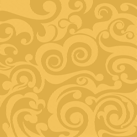 Gold seamless pattern abstract backgroundのイラスト素材
