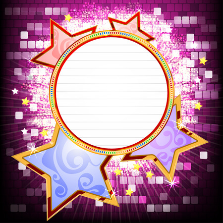 Glossy circular shape banner,business vector backgroundのイラスト素材