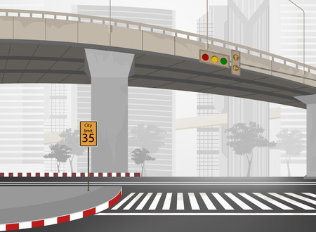 City streets,townscape vector backgroundのイラスト素材
