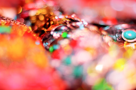 Colorful abstract motion blurjewelry scene backgroundの写真素材