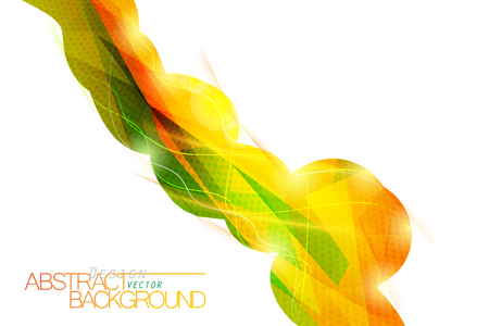 Transparent colors low poly scene vector abstract wallpaper on a white backgroundのイラスト素材