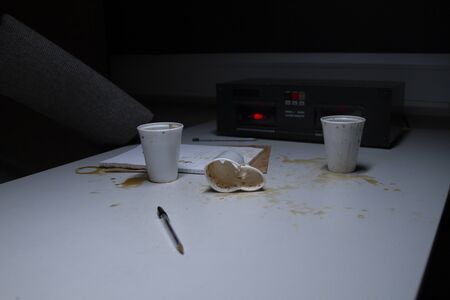 Police Station Custody Interview Room with Recorderの写真素材