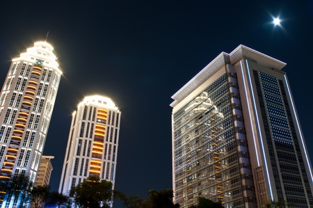 Night Buildingsの写真素材