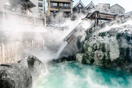 Gunma Prefecture, Kusatsu Onsen, Yubataのeditorial素材