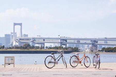 Odaiba Seaside Park Promenadeのeditorial素材