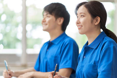 Caregivers to be trainedの写真素材