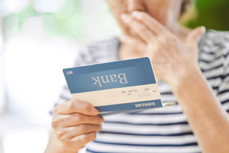 Elderly people surprised to see bank passbook