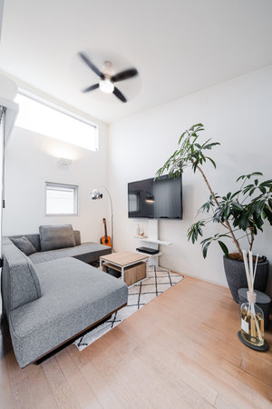modern style design living roomの写真素材