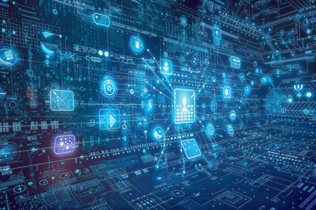 virtual network image, AI generationの素材