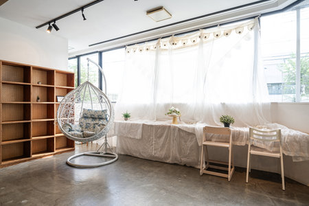 Event space where you can take photosの写真素材