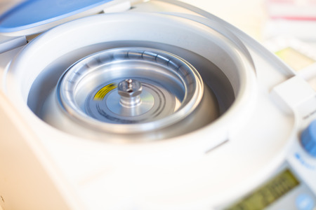 Spinning centrifugeの写真素材