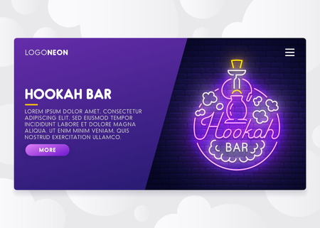 Colorful Landing Page. Mock up website. Home Page. Web banner templates.