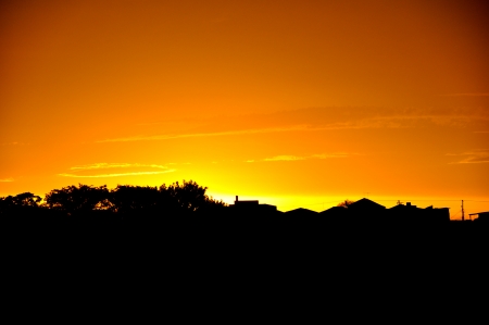 Urban Sunrise Eの写真素材