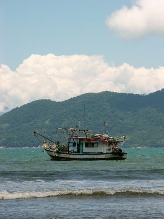 Beach Boatのeditorial素材